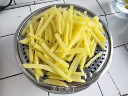 Make French fries step 4