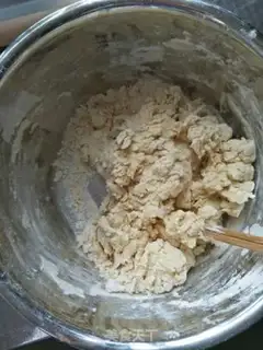 Make Corn pasta chops step 1
