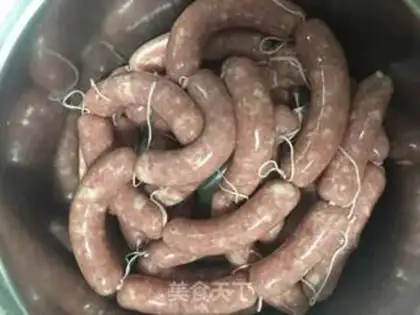 Make Homemade sausages step 7