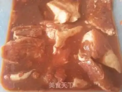 Make Forbidden meat step 0
