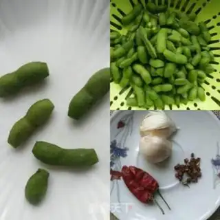 Make Salt-water beans step 1
