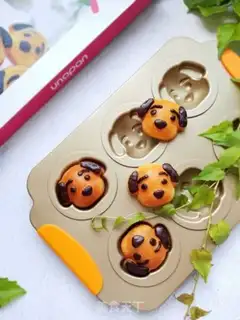 Make Puppy cartoon cake step 8