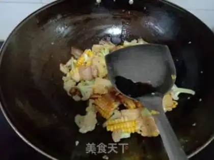 Make A bouquet of corn step 9