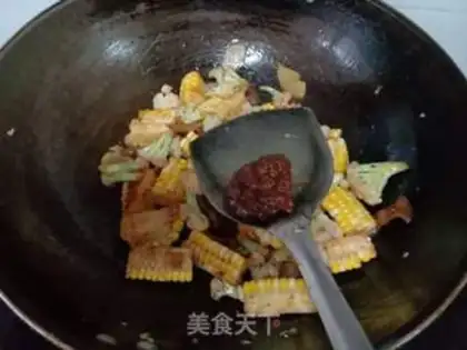 Make A bouquet of corn step 10
