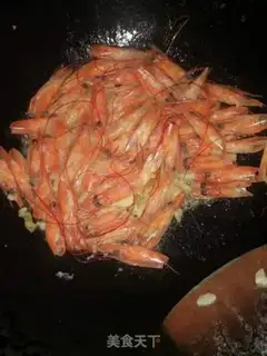 Make Spicy shrimp rice powder step 3