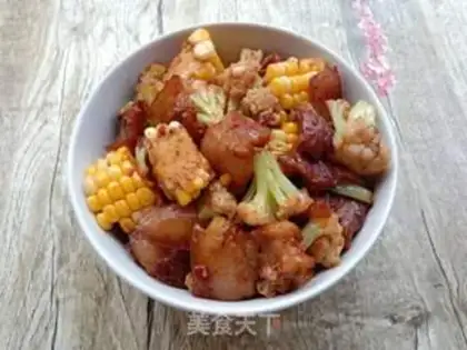 Make A bouquet of corn step 12