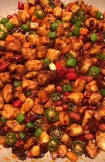 Make Spicy chicken step 9