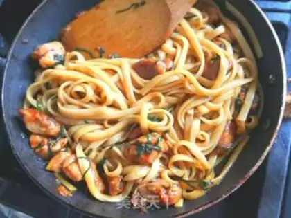 Make Aroma chicken noodles step 7