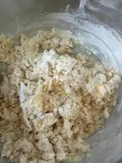 Make Red bean moon cake step 2