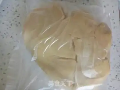 Make Red bean moon cake step 3