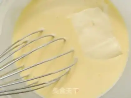 Make A yellow-haired moon cake step 8
