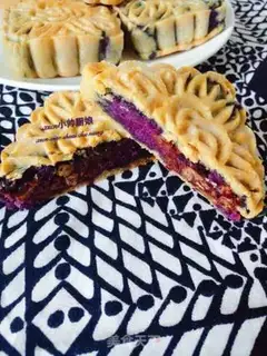 Make Red bean moon cake step 10