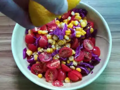 Make Tomato corn salad step 5