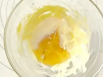 Make A yellow-haired moon cake step 16