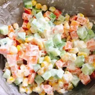 Make Vegetable salad step 4