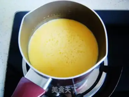 Make Mango pudding step 3