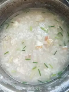 Make Shrimp porridge step 4