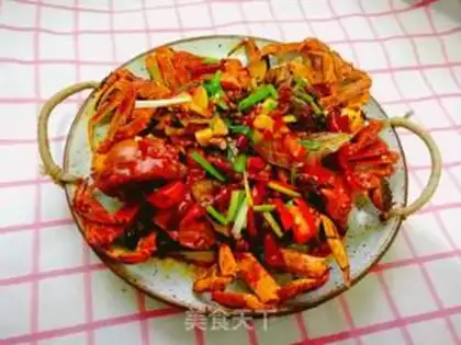 Make Spicy crabs step 12