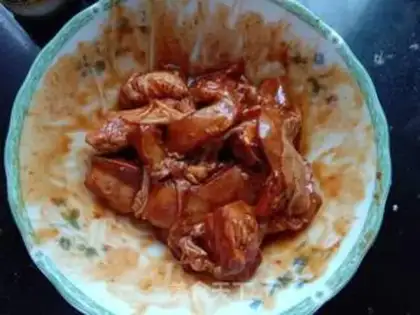 Make Fans steam chicken legs step 5