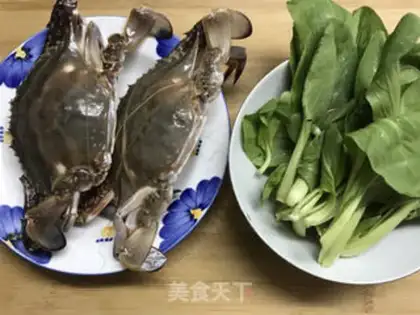 Make Pour crabs for porridge step 0