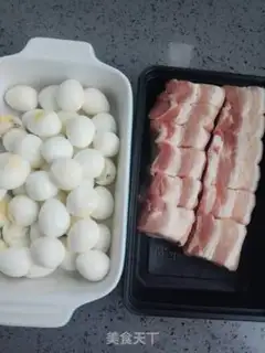 Make Red roast quail eggs step 0