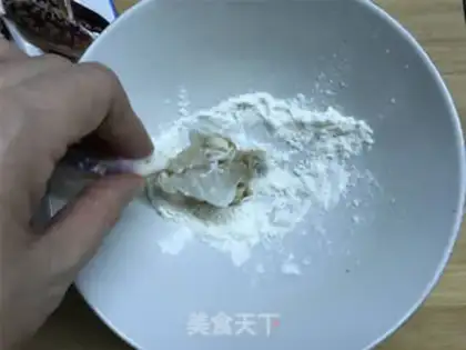 Make Pour crabs for porridge step 3