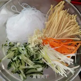 Make Chicken-legged pepper cucumber step 7