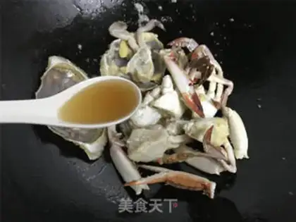 Make Pour crabs for porridge step 6