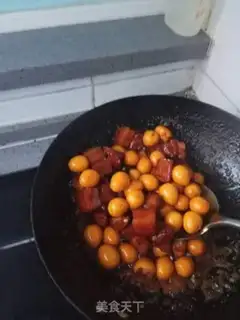 Make Red roast quail eggs step 9