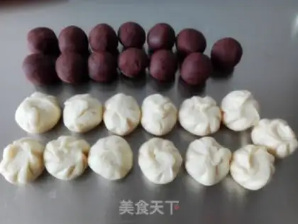 Make Red bean souffle step 3