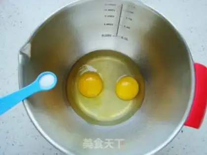 Make Shell cake step 1