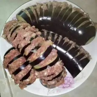 Make Spam eggplant step 2