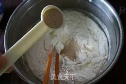 Make Corn pasta step 1