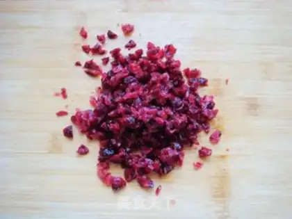 Make Goo-goo-Hoff cranberry bread step 1