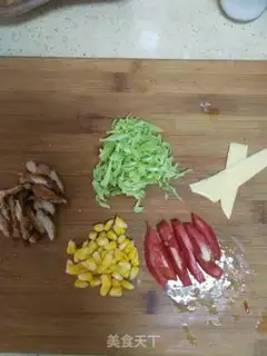 Make Chicken vegetable burrito step 18