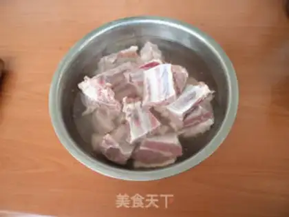 Make Monkey mushrooms burn ribs step 4