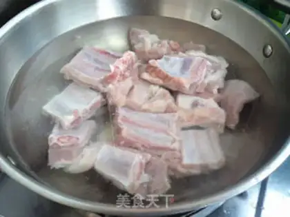 Make Monkey mushrooms burn ribs step 5