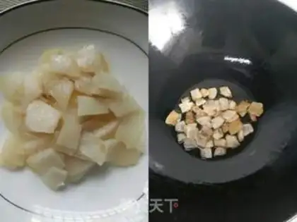 Make The oily beans step 1