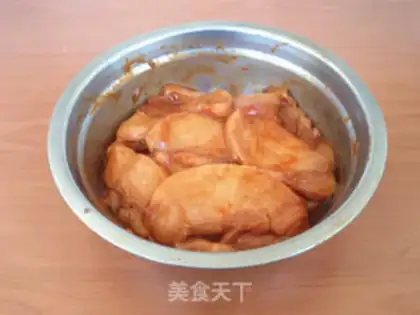 Make Chicken steamed pumpkin step 4