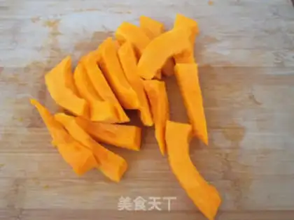 Make Chicken steamed pumpkin step 7