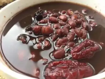 Make Red dates, red bean soup step 3