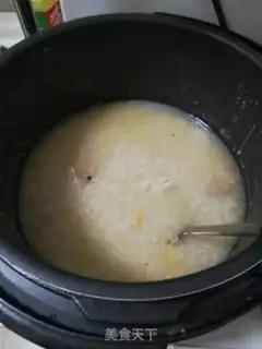 Make Seafood porridge step 5