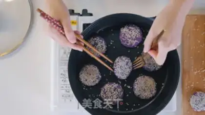 Make Potato rice cake step 7