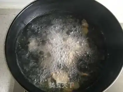 Make Old chicken weed soup step 3