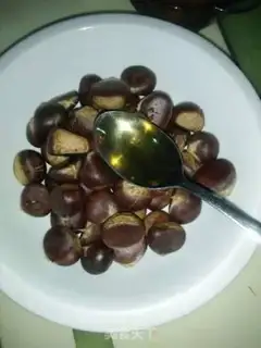 Make Baked chestnuts step 1