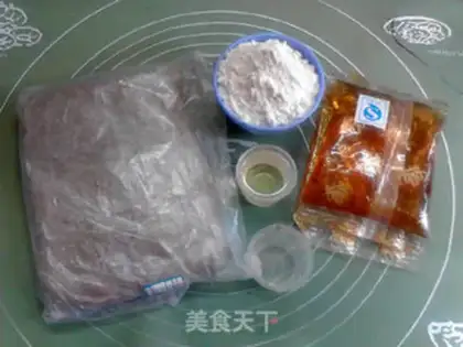 Make Milk and chestnut mooncake step 0