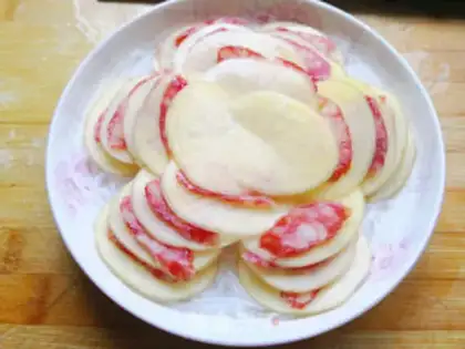 Make Potato salami step 4