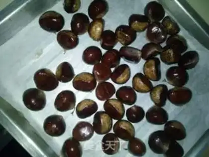 Make Baked chestnuts step 2
