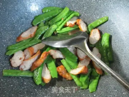 Make North wing, Dutch beans step 3