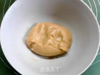 Make Milk and chestnut mooncake step 4